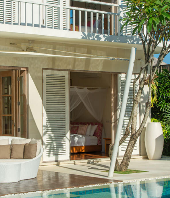 Jajaliluna - outside view of downstairs guest room